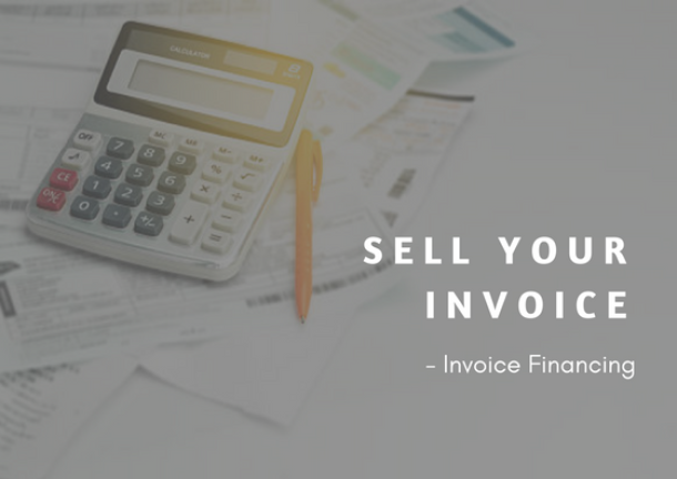 text: Sell your invoice - invoice financing