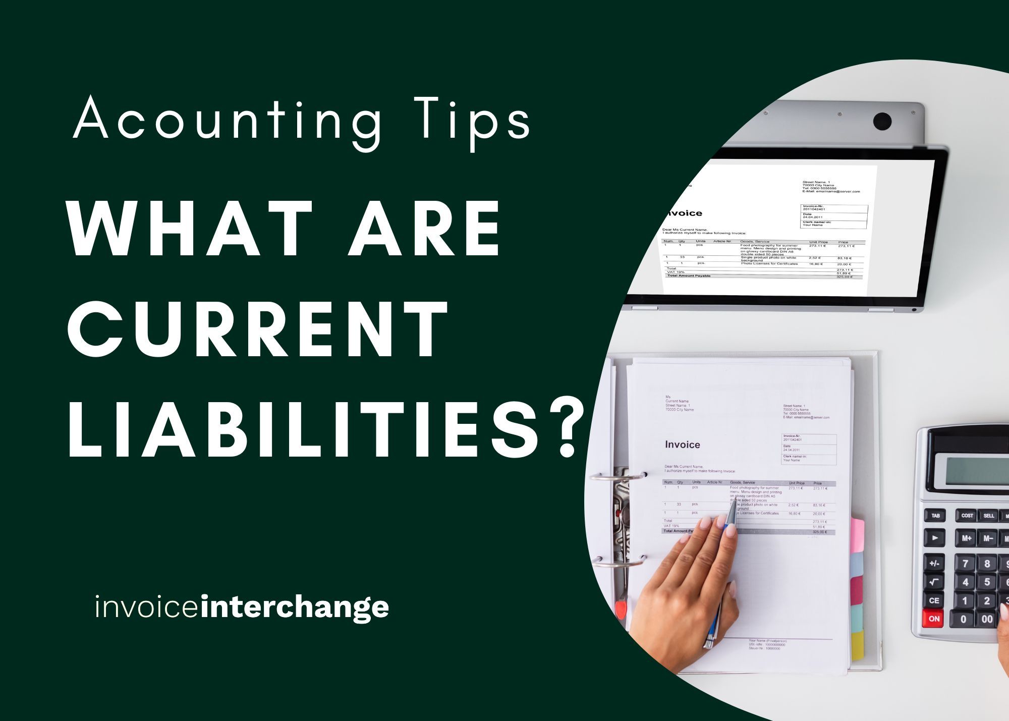 Accounting Tips - What are Current Liabilities?