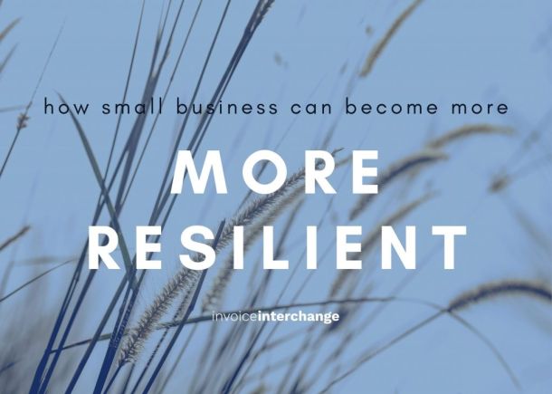 Text: How Small Businesses Can Become More Resilient