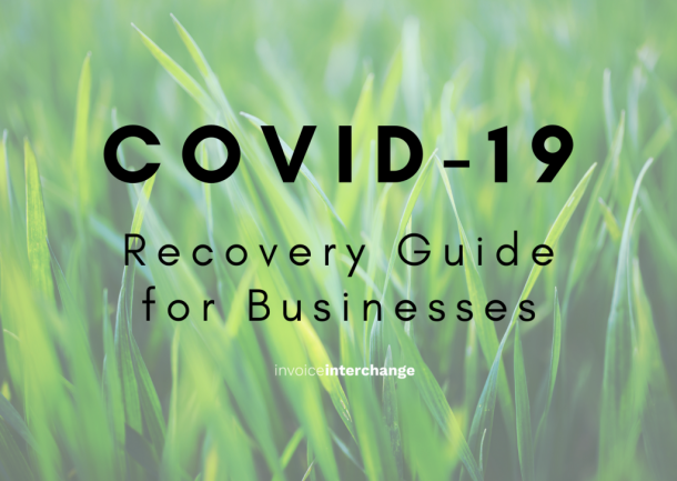 text: Covid 19 - recovery guide for businesses