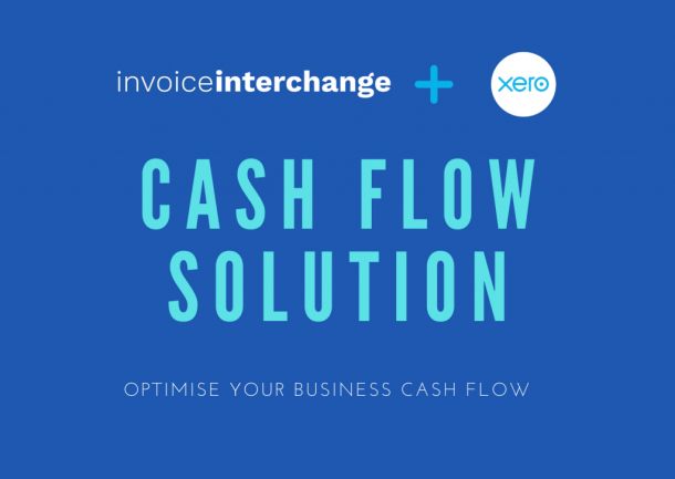 text: Invoice interchange and Xero - Cash Flow Solution - Optimise your business cashflow
