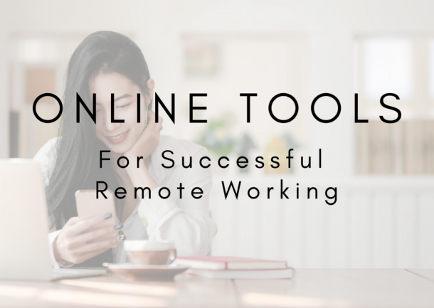 text: online tools for successful remote working