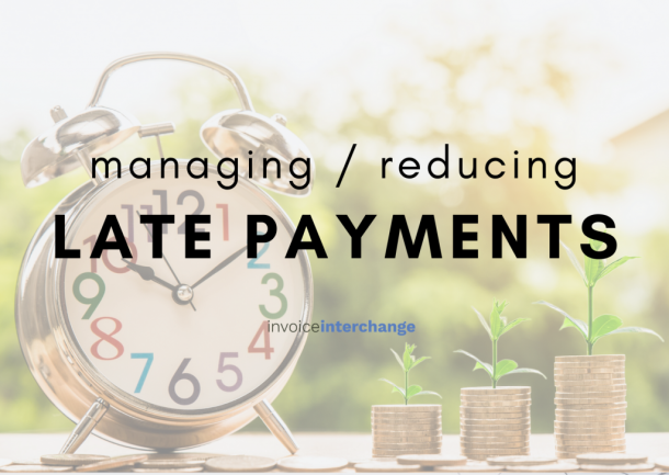 text: managing/reducing late payments