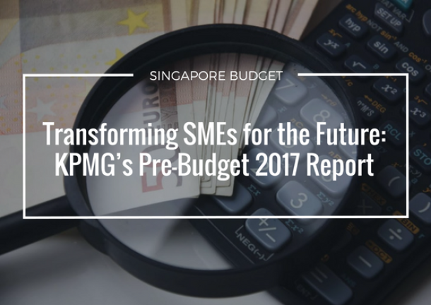 text: Transforming SME's for the future: KPMG's Pre Budget 2017 Report