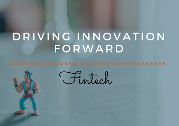 text: Driving Innovation Forward Fintech