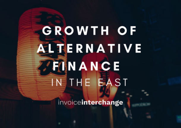 text: Growth of alternative finance in the east
