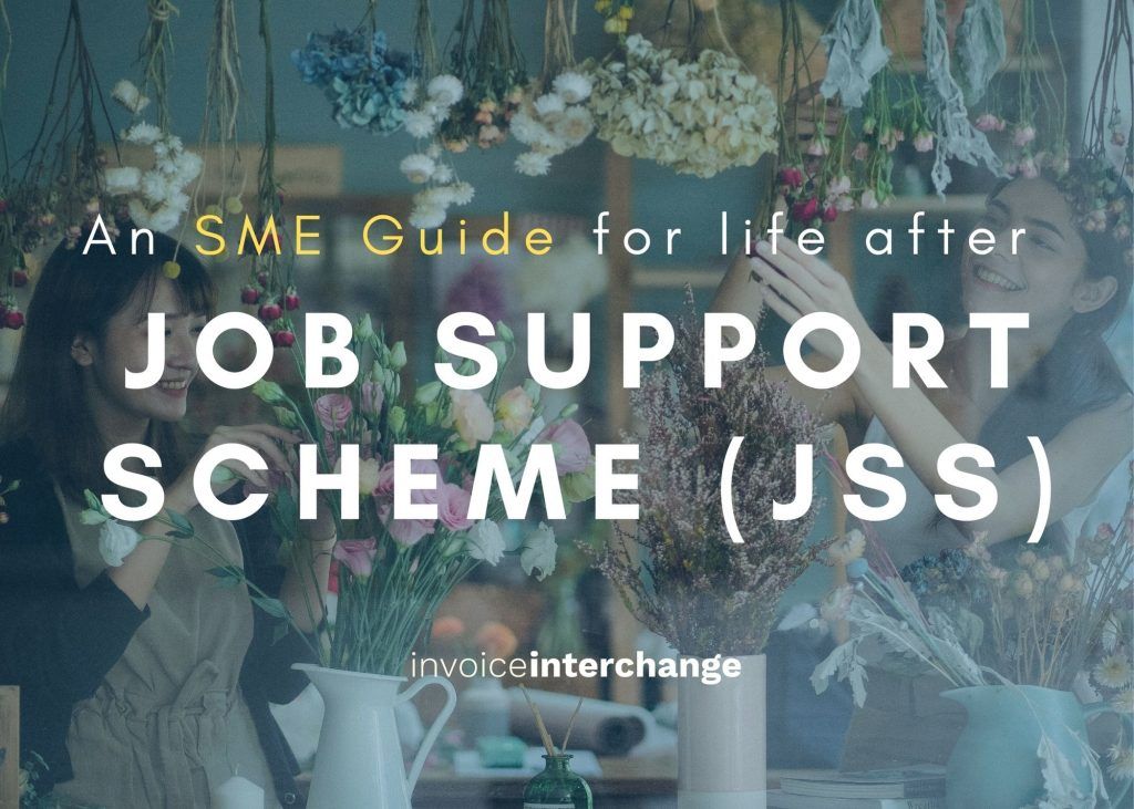 Text: An SME Guide for life after Job Support Scheme (JSS)