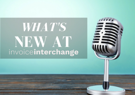 text: Whats new at Invoice Interchange