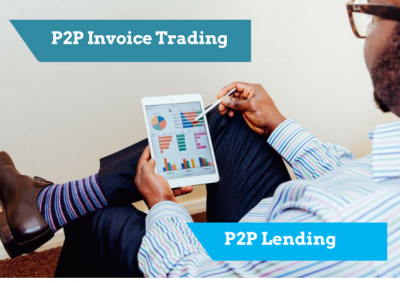 Text: P2P Invoice Trading