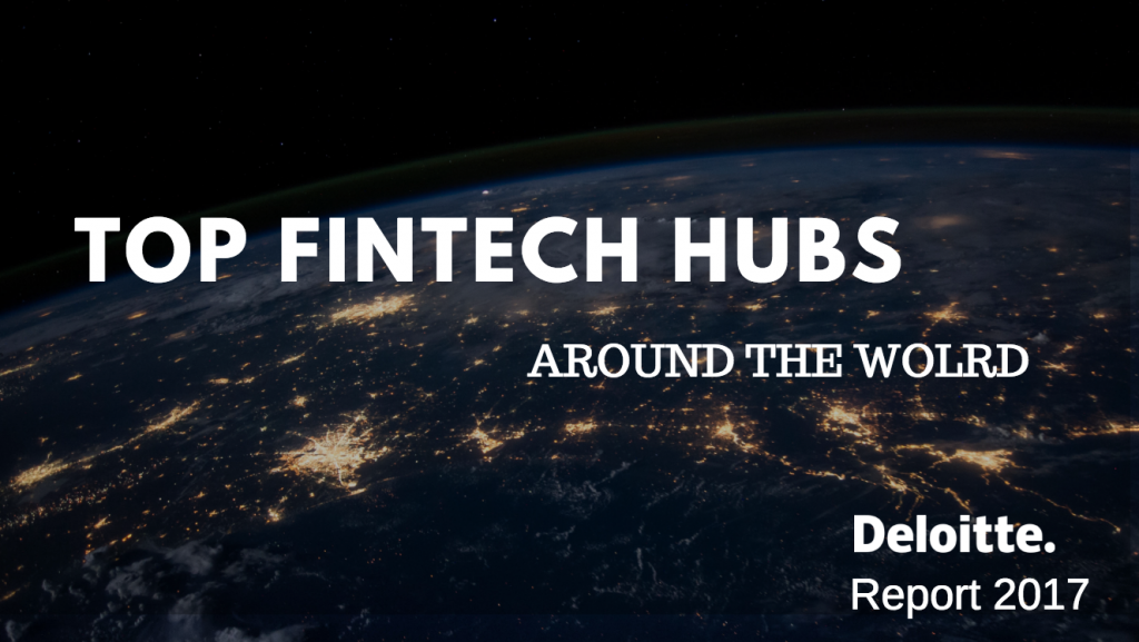 text: Top Fintech Hubs around the world